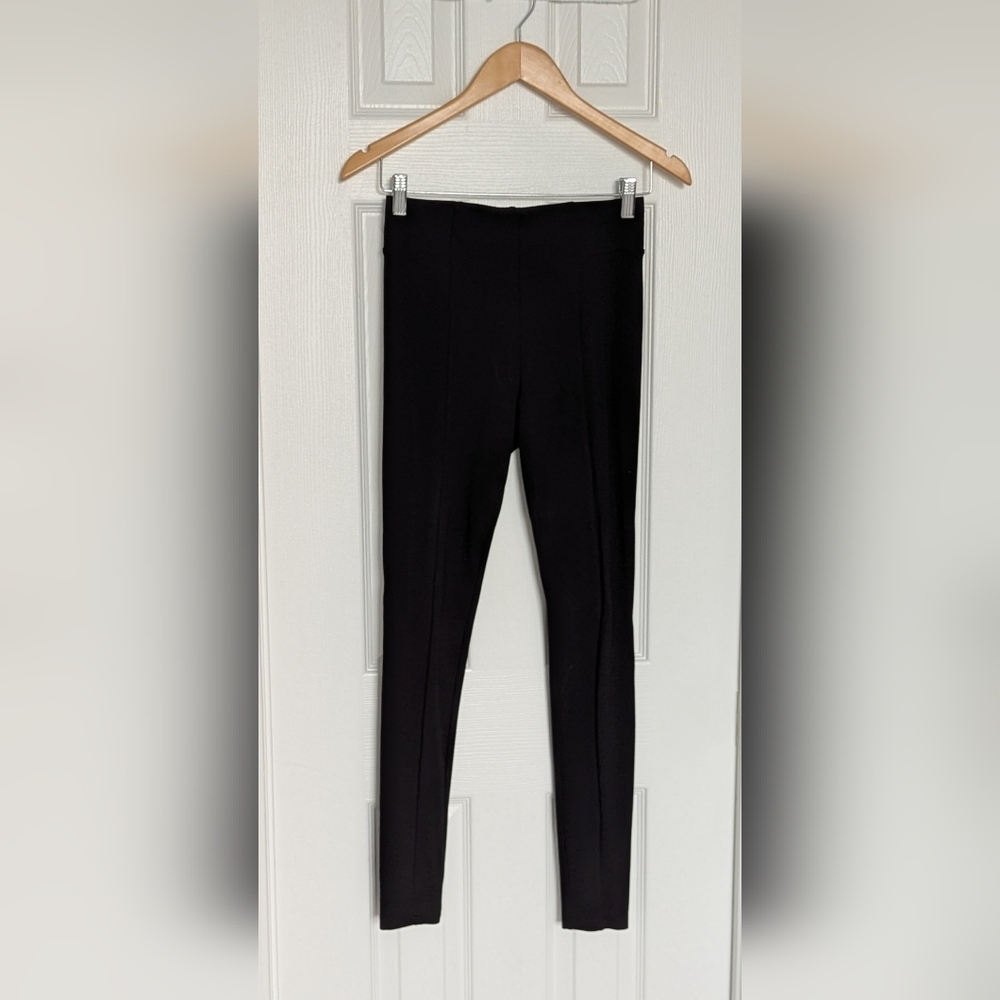 H&M Women's (Size Small) Black Leggings/Skinny Pants/Tights With Elastic Waist
